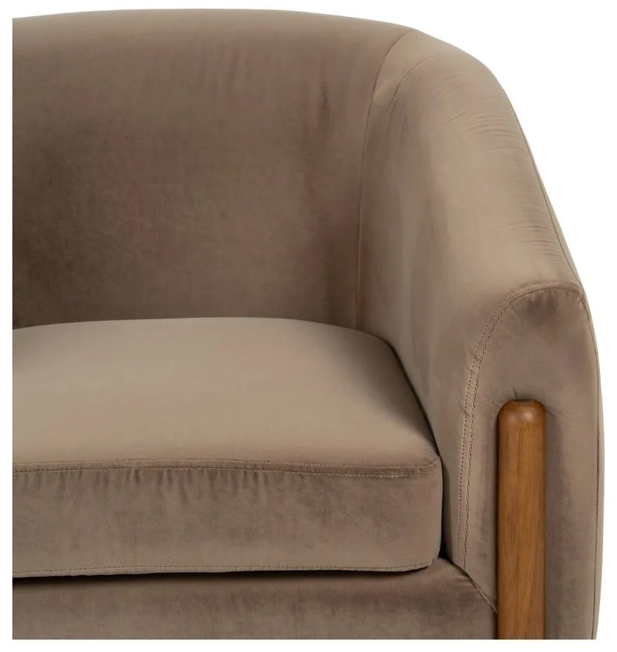 Világosbarna fotel – Ixia