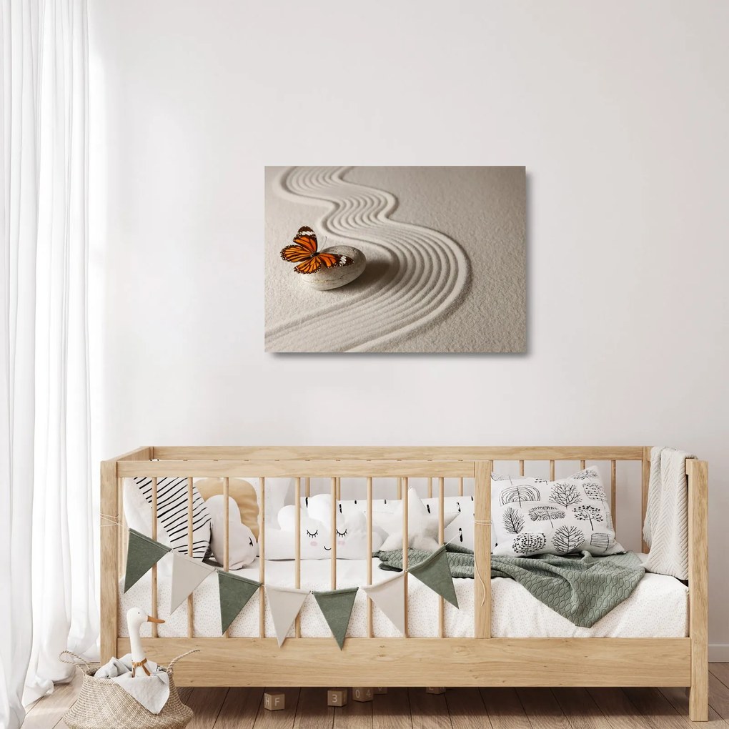 Kép - A lélek nyugalma (üvegen) (70x50 cm)