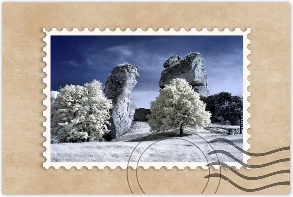 Poszterek 120x80 Tájkép Infravörös fotó