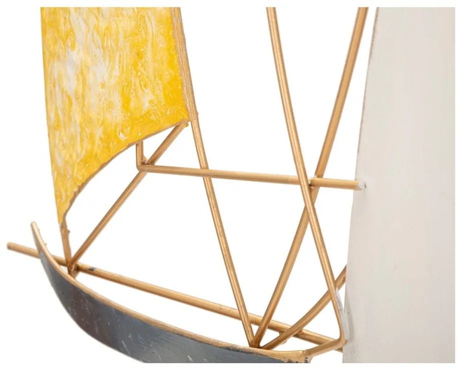 Fém fali dekoráció 79x98 cm Vela – Mauro Ferretti