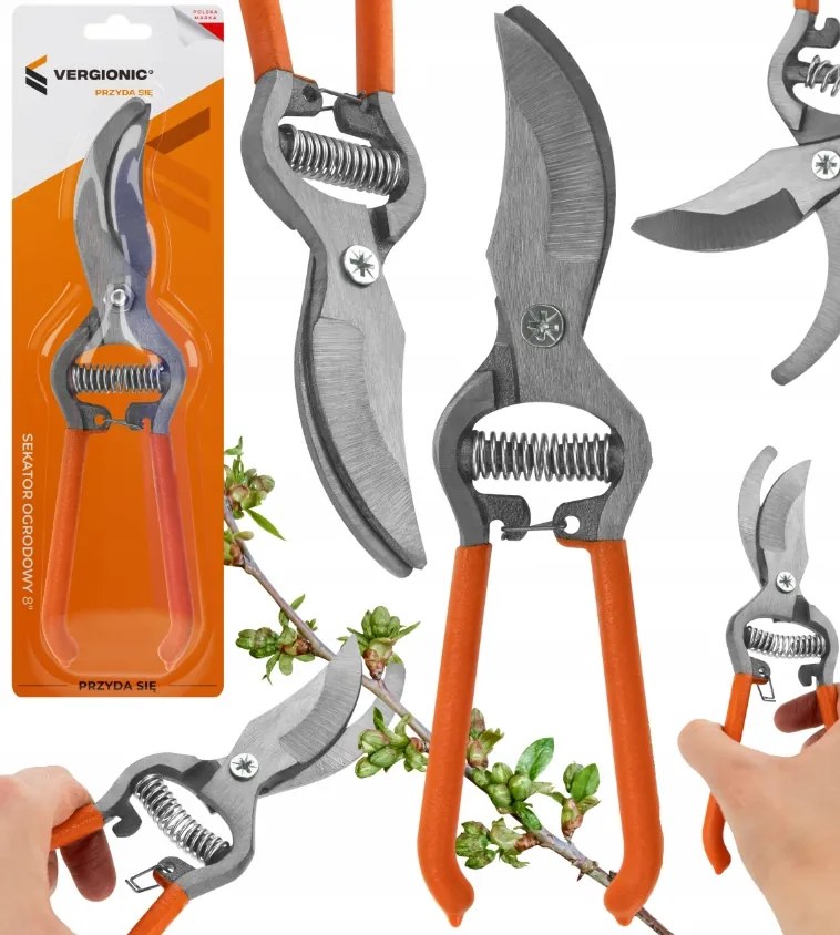 Metszőolló Kézi Ágvágó Bokrok Ágaihoz Éles, Robusztus