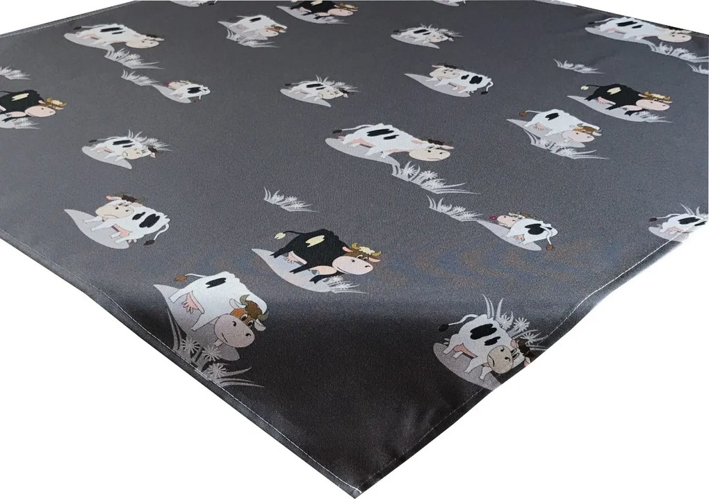 Futófelület Rátét 85x85 Dekoratív Asztalra Szürke