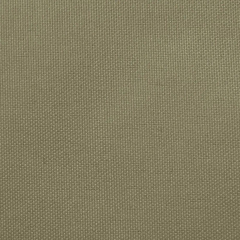 bézs háromszögű oxford-szövet napvitorla 4,5 x 4,5 x 4,5 m