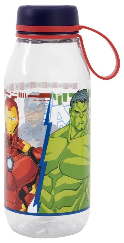 Bosszúállók Adventure Ecozen műanyag kulacs csavaros kupakkal 460 ml