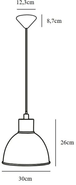 Nordlux - Csillár zsinóron POP 1xE27/60W/230V fekete