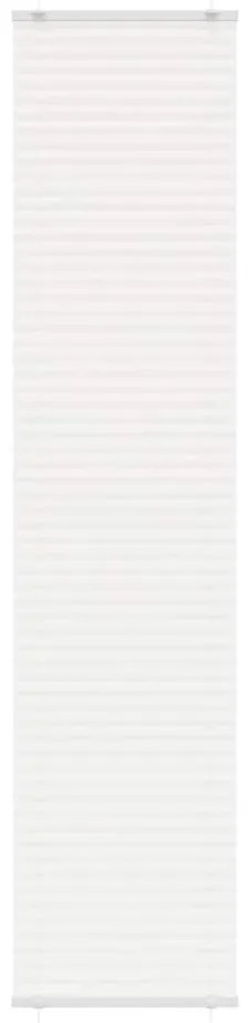 pliszírozott redőny Fehér 40x200 cm szövetszélesség 39,4 cm