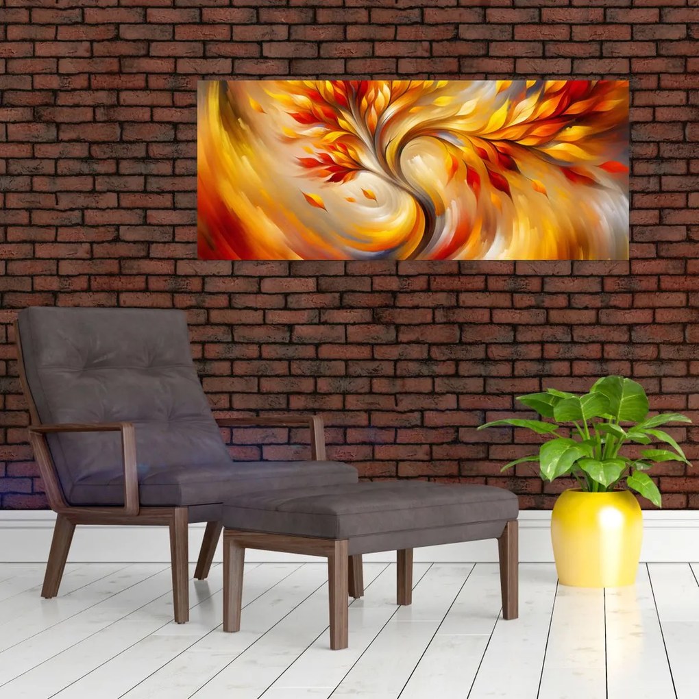 Kép - Őszi fa (120x50 cm)