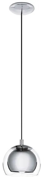 Eglo 94592 - Csillár ROCAMAR 1xE27/60W/230V