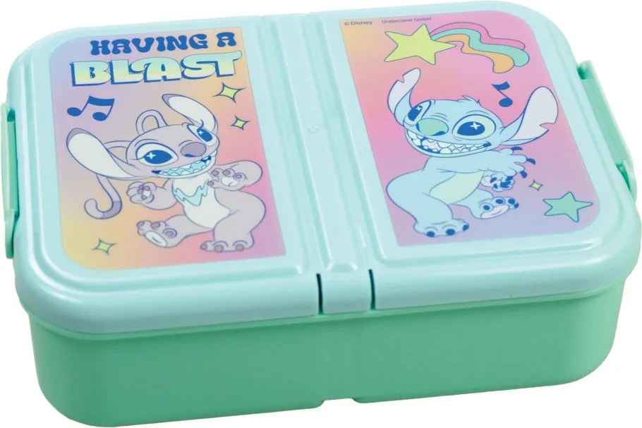 Disney Lilo és Stitch, A csillagkutya Blast szendvicsdoboz + alumínium kulacs szett
