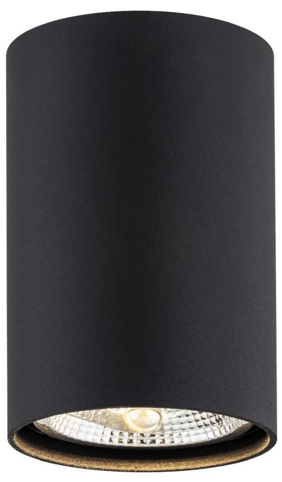ARGON 4909-BZ TUBO Hengeres Mennyezeti Lámpa Fekete GU10/AR111 IP20