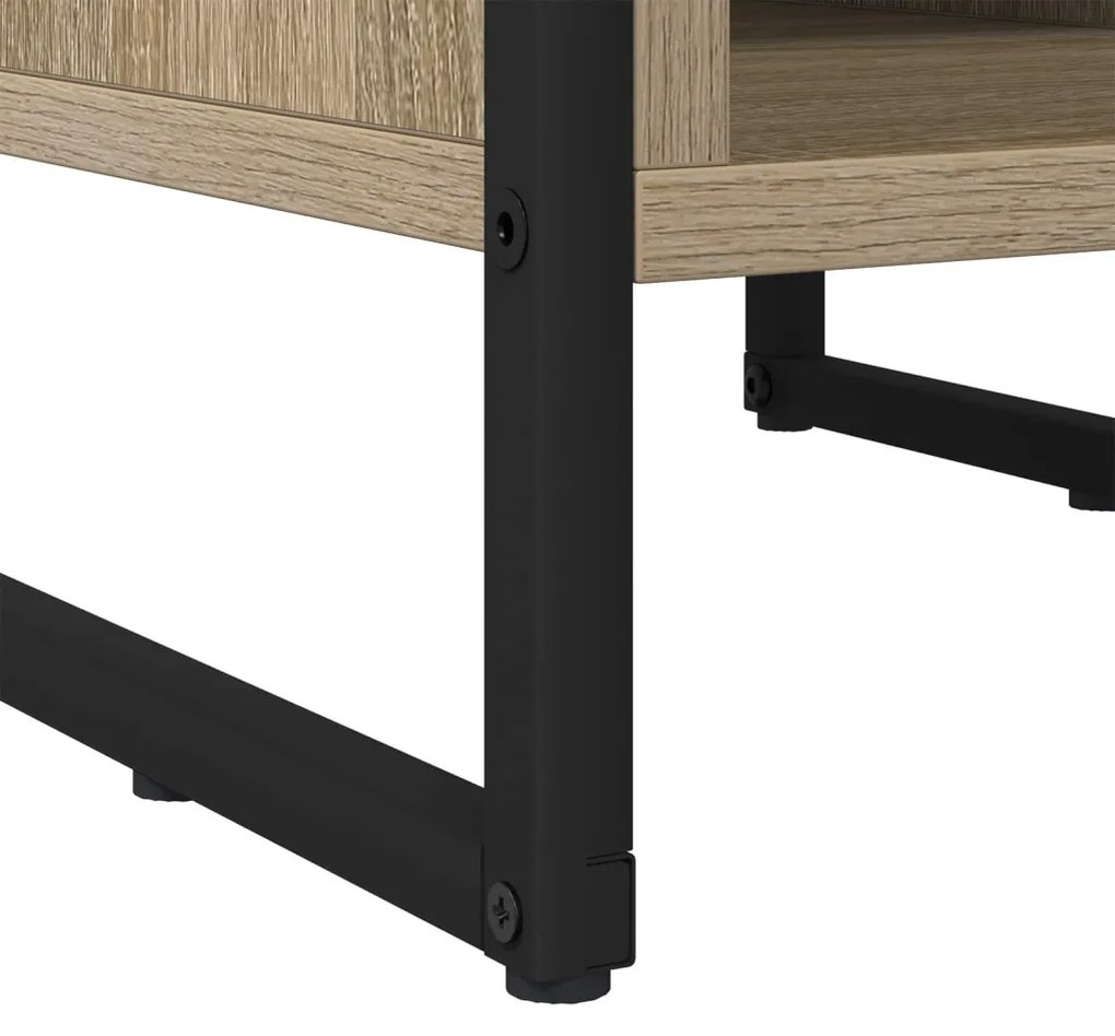 Éjjeli asztal 2 pcs Sonoma 39.5 x 30 x 50 cm Faanyag