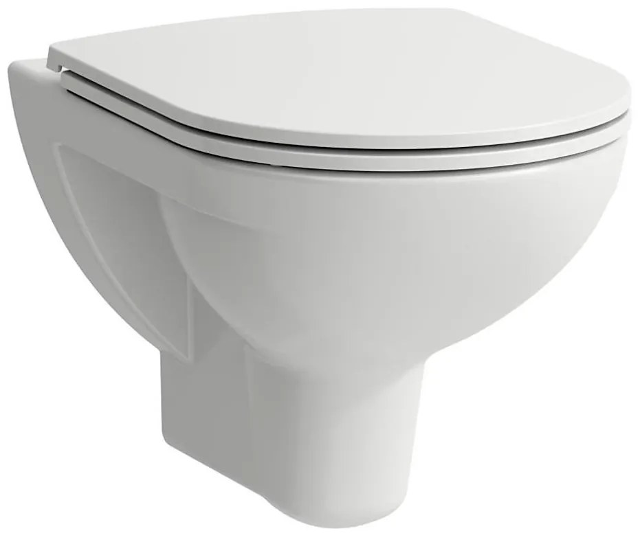 LAUFEN H8669510000001 - Függesztett WC PRO, kerámia, fehér + SoftClose PRO WC-ülőke, fehér