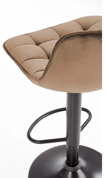 Bárszék 106x43 cm antracit/barna