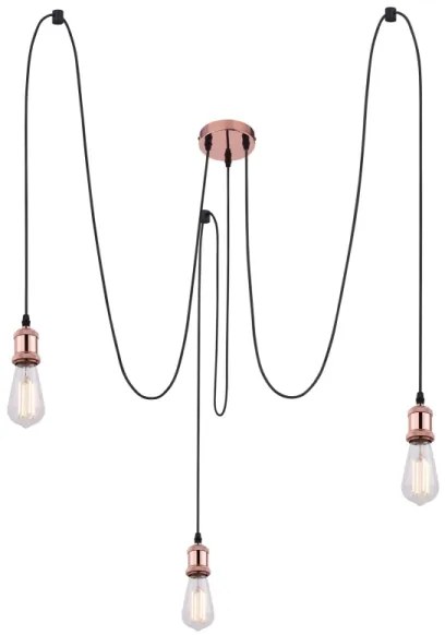 Globo A32-3 - Csillár zsinóron OLIVER 3xE27/40W/230V pók