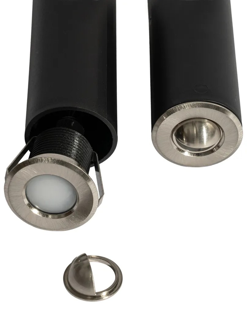 5 darabos modern süllyesztett spotlámpa szett alumínium LED-del IP67 - Linsey