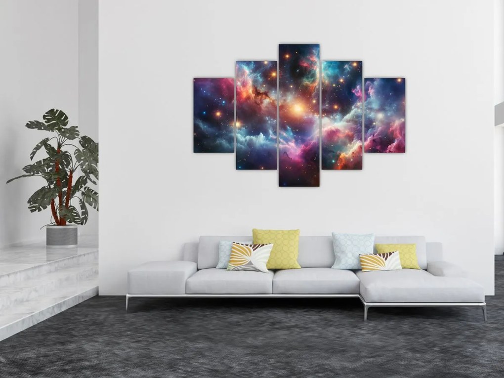 Kép - Sötét univerzum (150x105 cm)