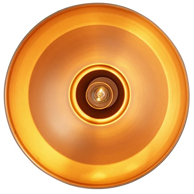 Ipari függőlámpa antik réz - Goliath