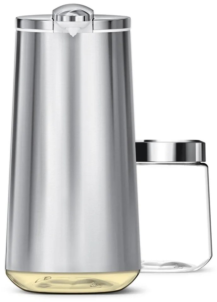 Szürke acél automata szappanadagoló 266 ml - simplehuman