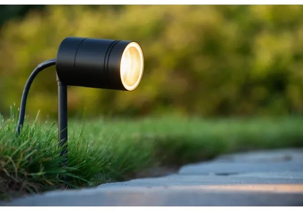 Lucide 14868/05/30 - LED Kültéri lámpa ARNE-LED 1xGU10/5W/230V fekete