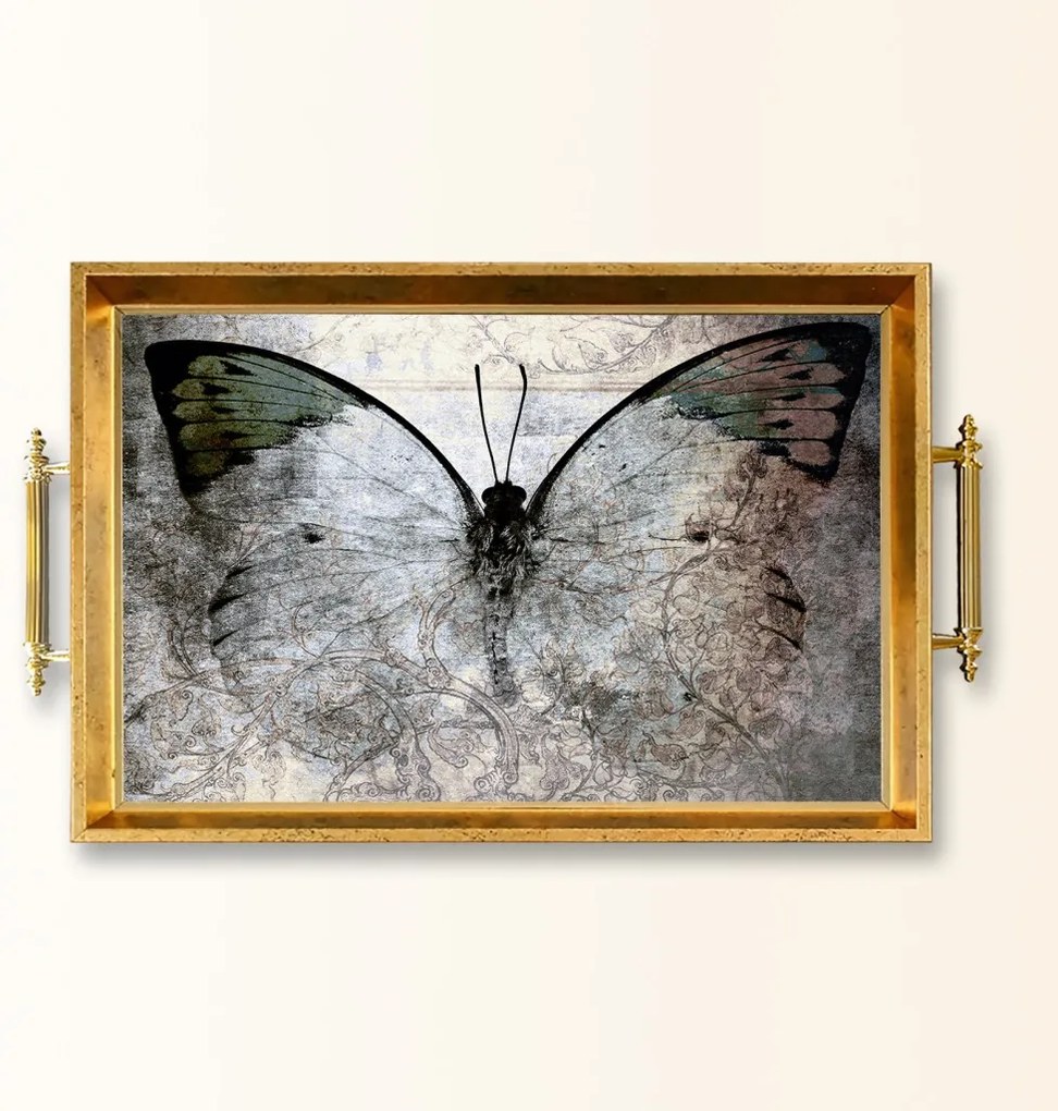 Üveg tálca, 38×24 cm – TPEA9945