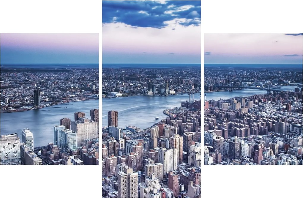 New York képe (90x60 cm)