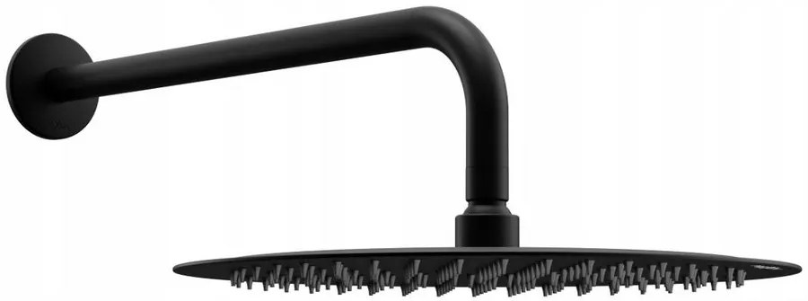 Mexen KAI, rejtett kar 40cm + zuhanyfej 30cm, fekete, 79230-70 + 79211-70
