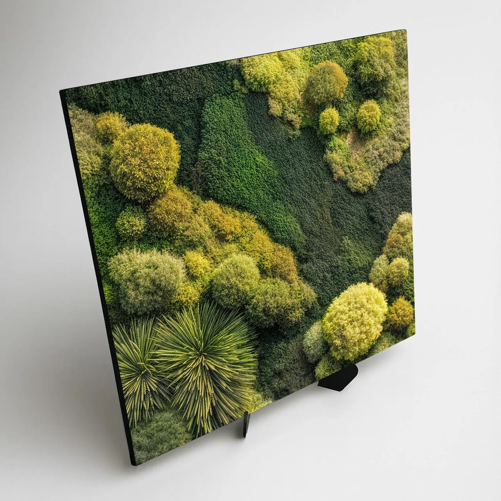 DUBLEZ | Moha kép - Zöld oázis (imitáció)