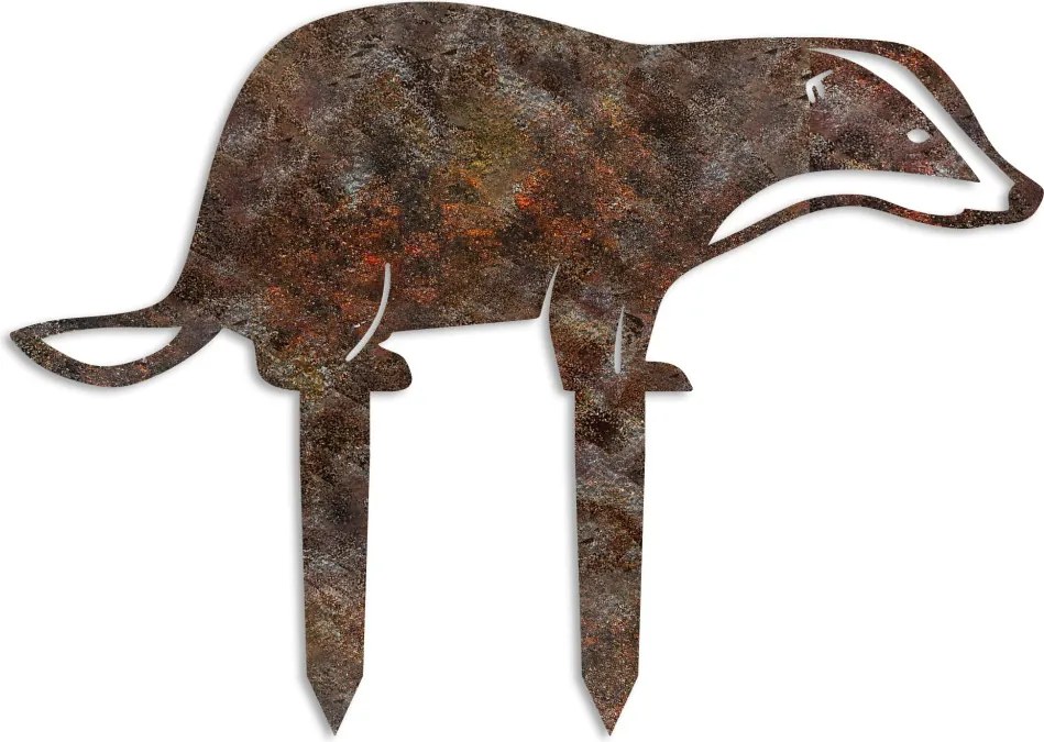 Badger fém kerti dísztárgy, 32×45 cm – TR565TNL1292