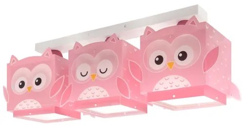 Dalber 64483 - Gyerek mennyezeti lámpa LITTLE FRIENDS 3xE27/15W/230V
