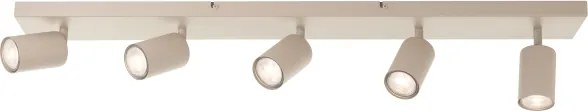 Brilliant - JELLO LED spotlámpa 5x GU10 / 5 W / 230 V, bézs