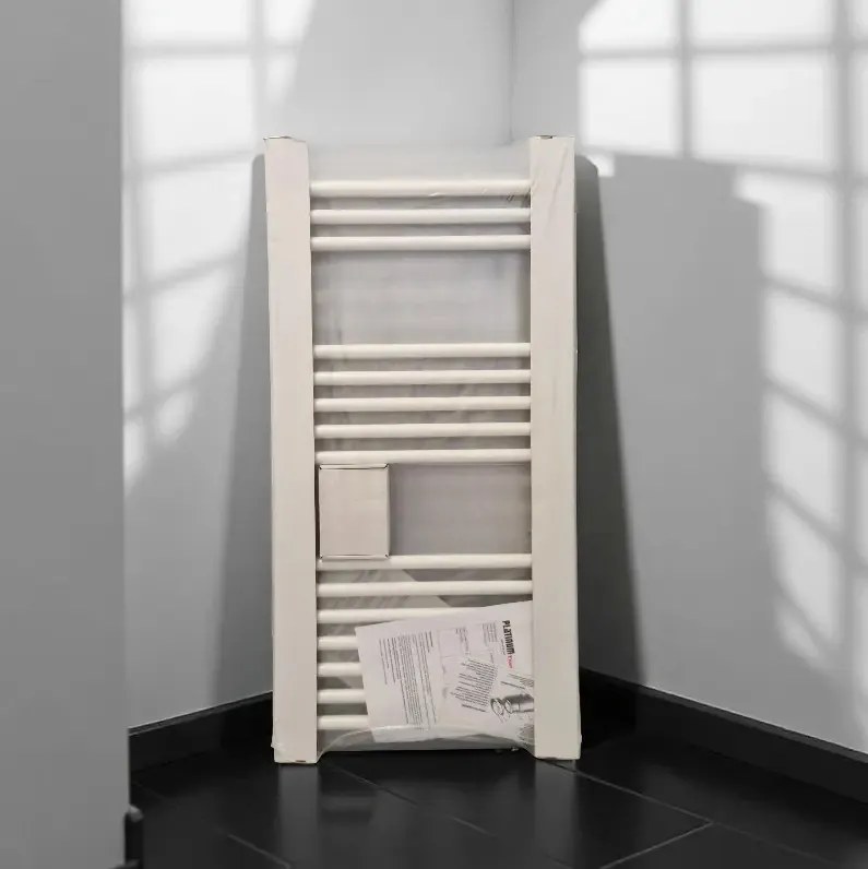 Törölközőszárító radiátor - Viva Platinum Therm - EGYENES - fehér - 500 x 1000 mm