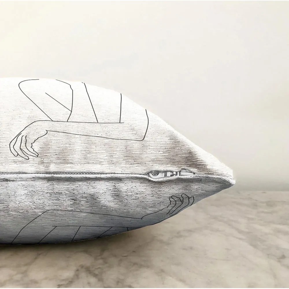 Pose pamut keverék párnahuzat, 55 x 55 cm - Minimalist Cushion Covers