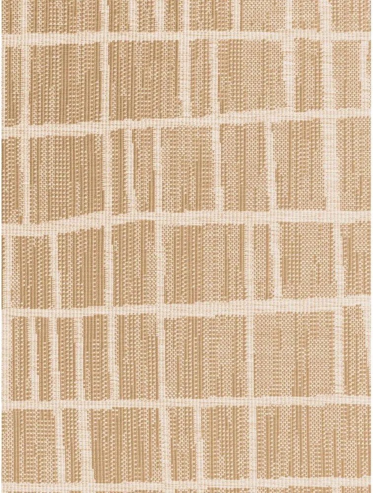 Krémszínű-natúr színű kerek kültéri-beltéri szőnyeg ø 160 cm Haringey Crouch – Ted Baker