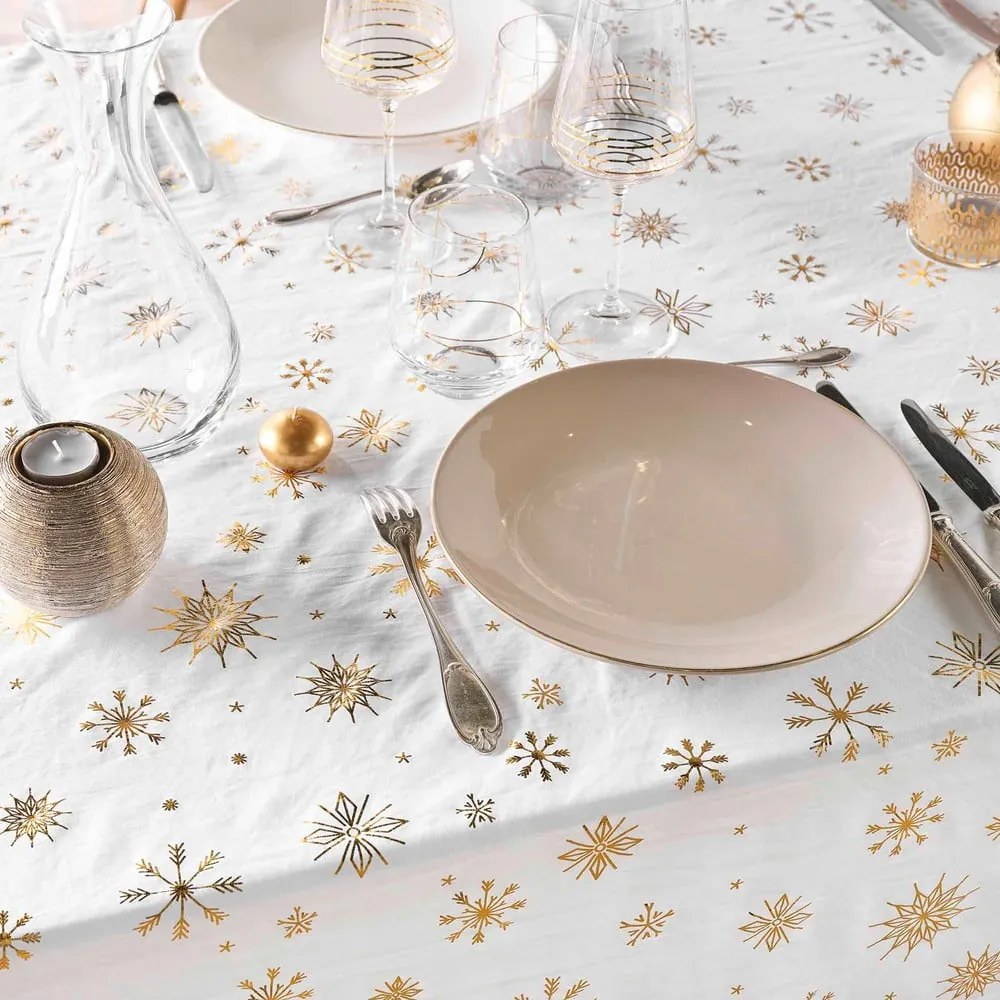 Mikroszálas asztalterítő karácsonyi mintával 140x240 cm Astrelia – douceur d'intérieur