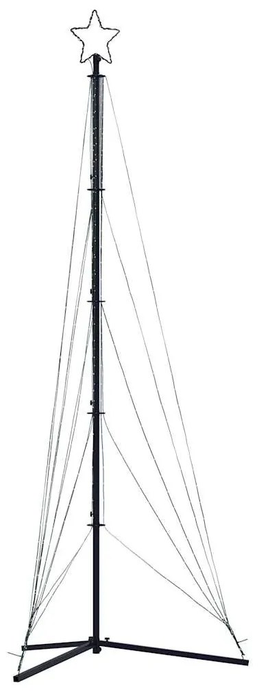 meleg fehér LED karácsonyfa 525 LED 302 cm