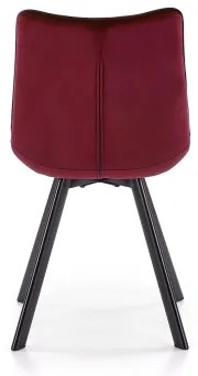 Étkezőszék COMORO 1 db sötétvörös