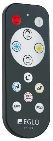 Eglo 900596 - LED Dimmelhető mennyezeti lámpa ULISANO LED/21W/230V + távirányító