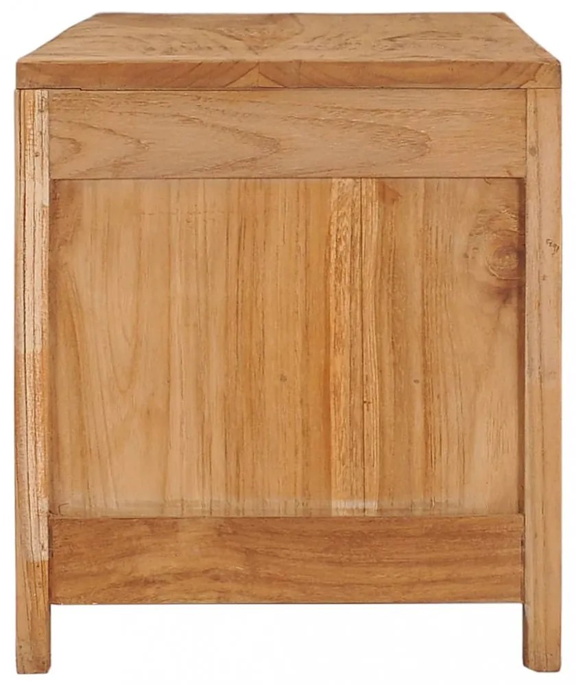 tömör tíkfa TV-szekrény 100 x 30 x 35 cm