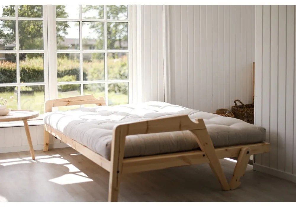 Mustársárga kinyitható kanapé 190 cm Grab Clear – Karup Design