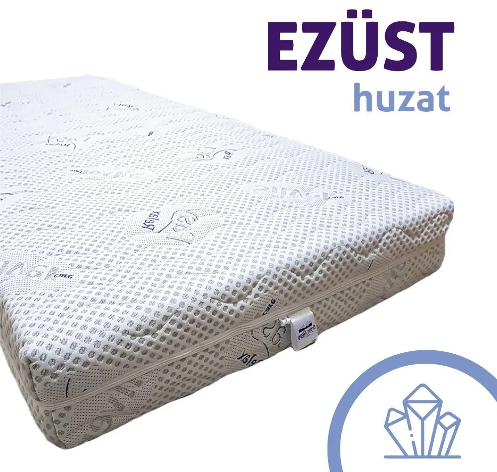 Ortho-Sleepy Strong Comfort 18 cm magas ortopéd vákuum matrac Silver Protect huzattal / 120x200 cm