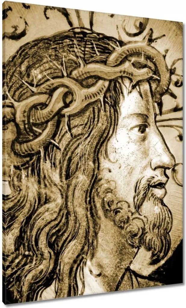 Vászonkép 70x100 Töviskorona Jézus