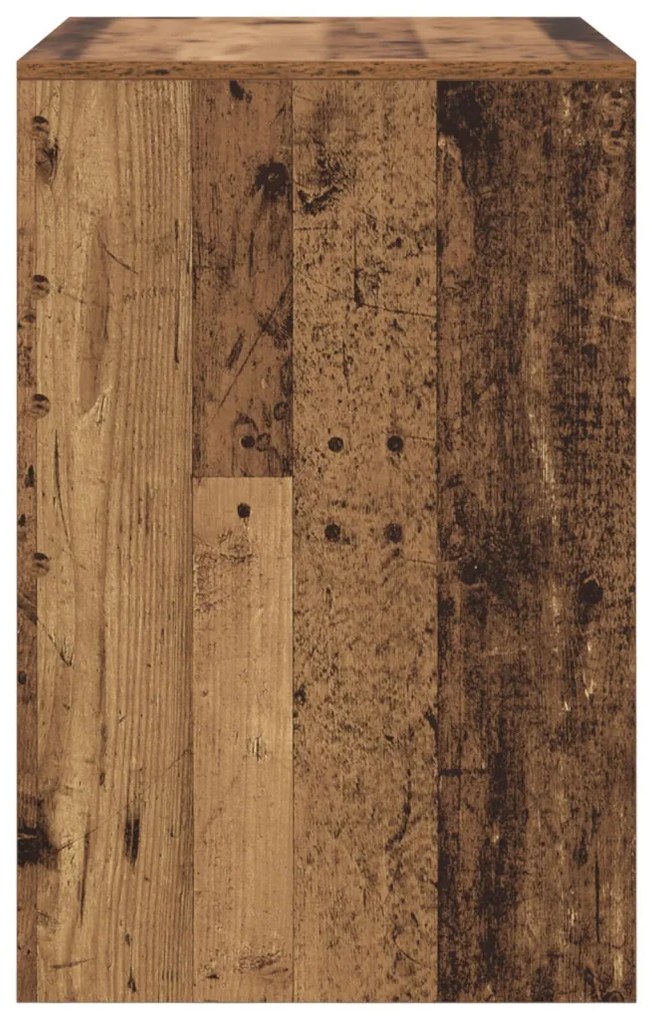 Íróasztal Régi fa MDF 70 x 50 x 76 cm Egyszerű Íróasztal