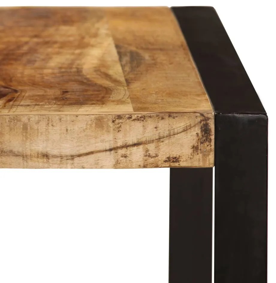 Tömör mangófa étkezőasztal 180 x 90 x 75 cm