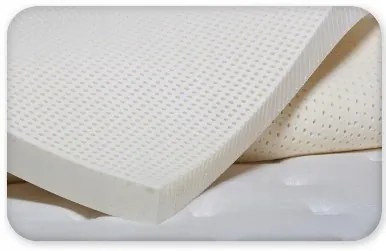 Antibakteriális matrac Latex 24 cm 120 x 200 cm Matracvédő: Matracvédővel