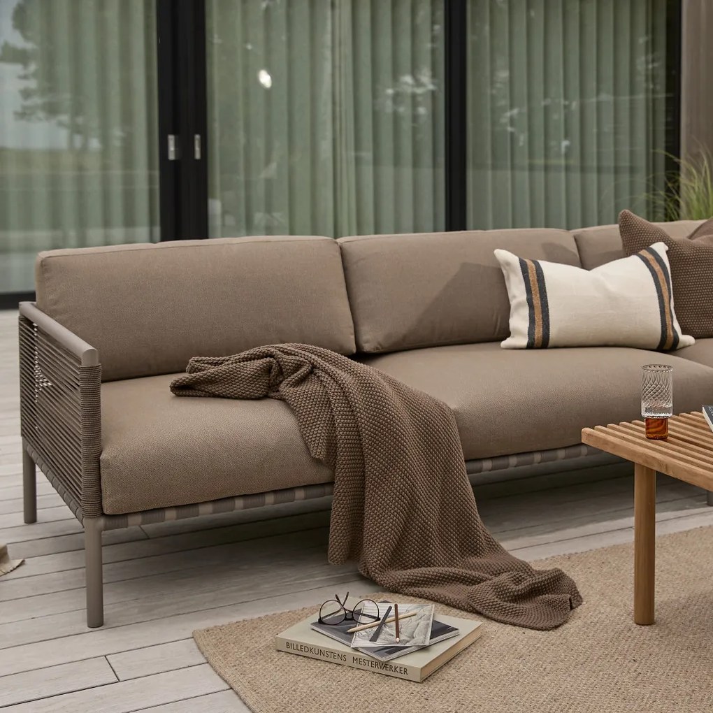 Horizon kerti sarokkanapé nyitott véggel