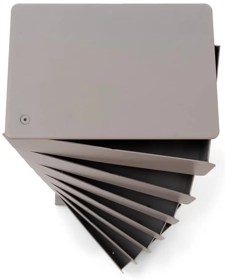 Szürke-bézs fém komód 37x98,5 cm Joey – Spinder Design