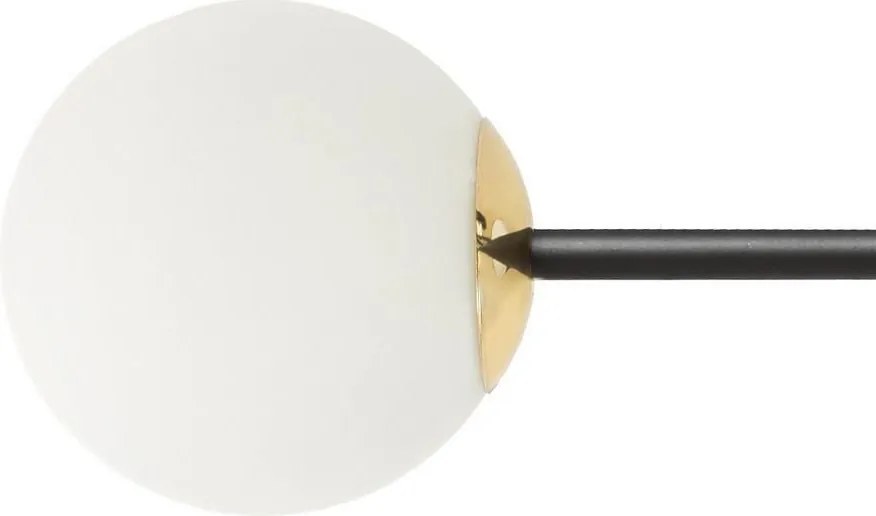 KASPA 10776602 ASTRA Glamour Mennyezeti Lámpa Fehér, Fekete E14 IP20