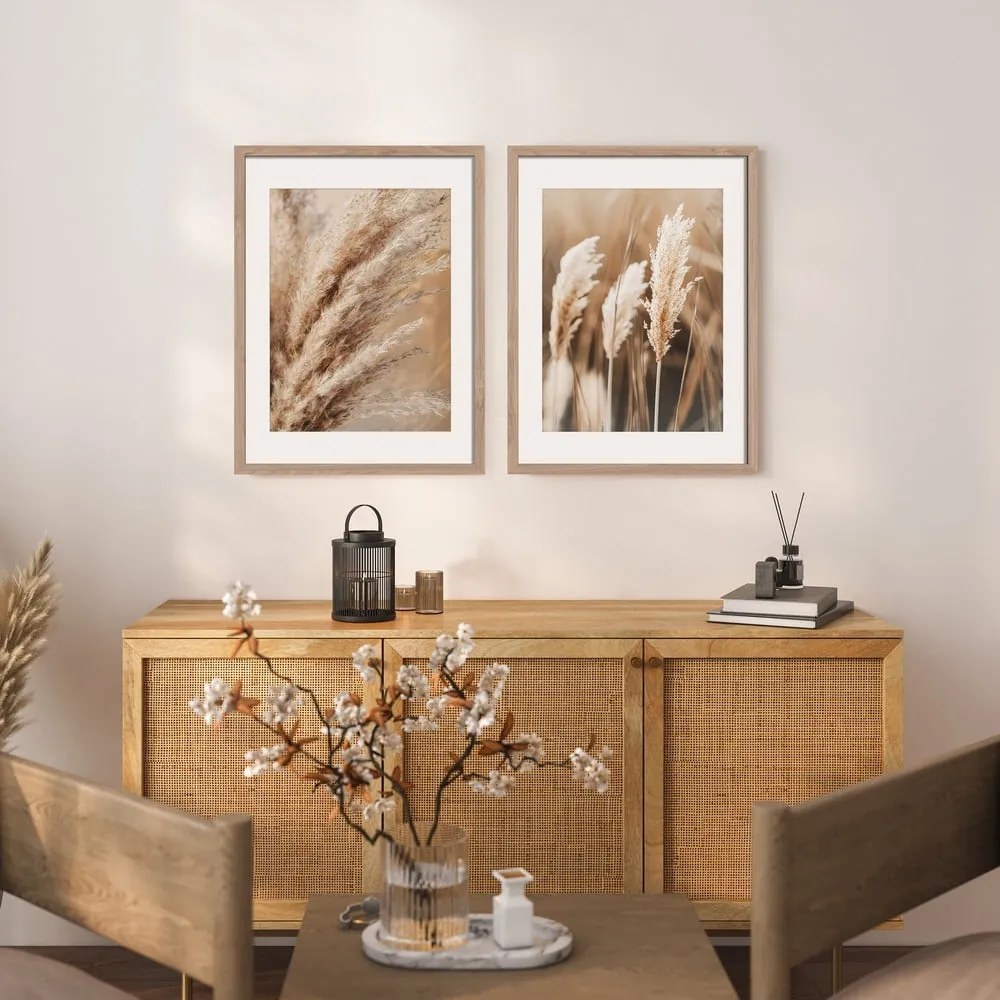 Kép szett 2 db-os 30x40 cm Selloana – Styler