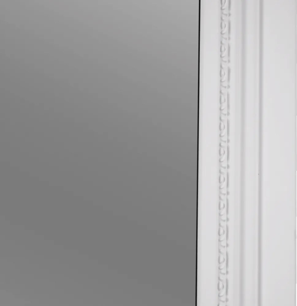 Tükör, fehér fa keret, MALKIA 8