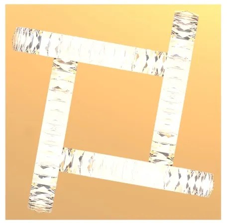 Zuma Line MX3274-4-3GT TULA LED mennyezeti lámpa 23,5W 230V arany